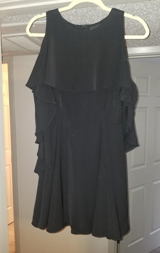 Black Cape dress